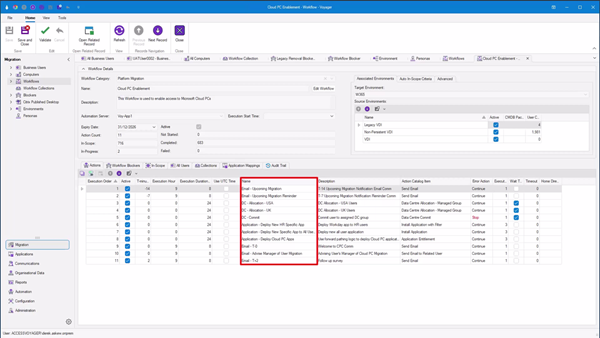 Workflow Details View in Voyager